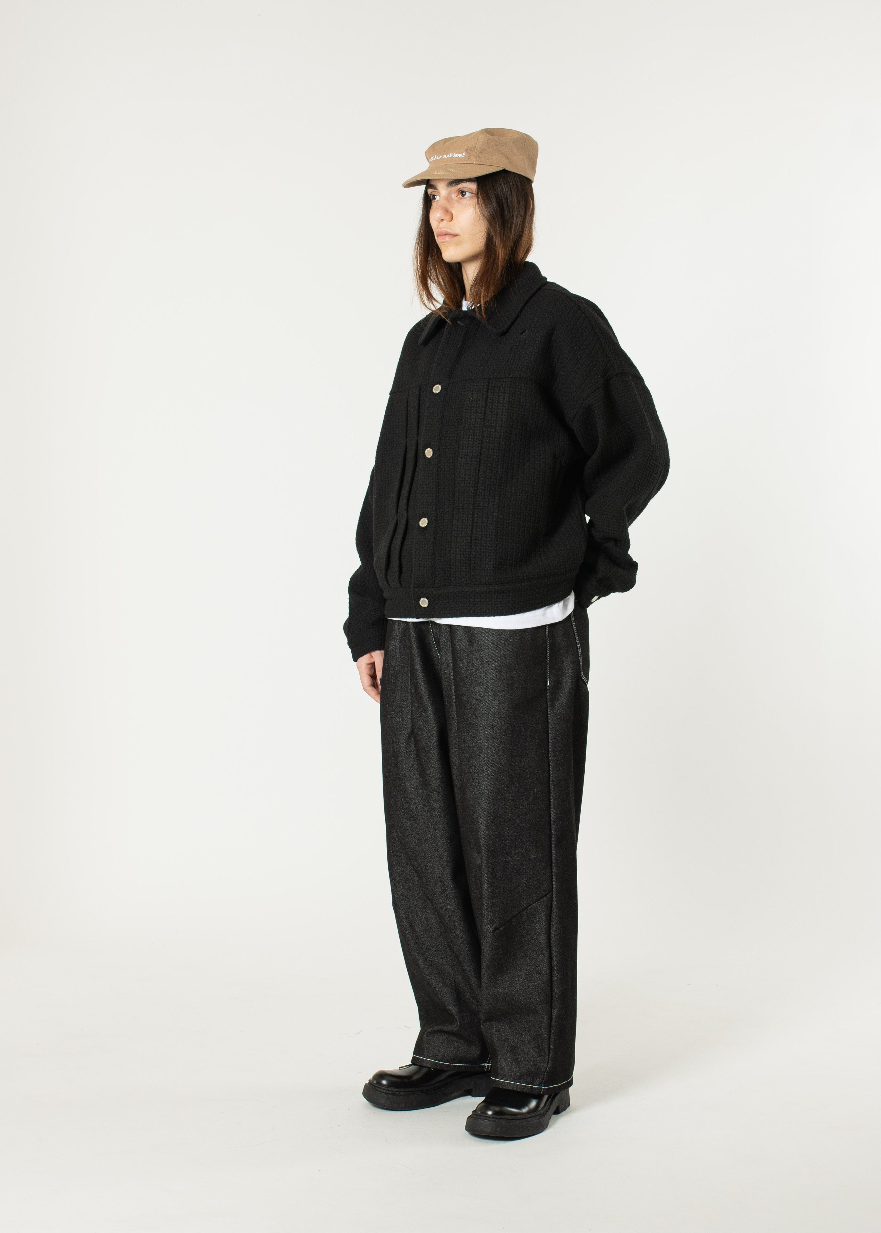 Pleated Boxy Jacket – Estudio Niksen