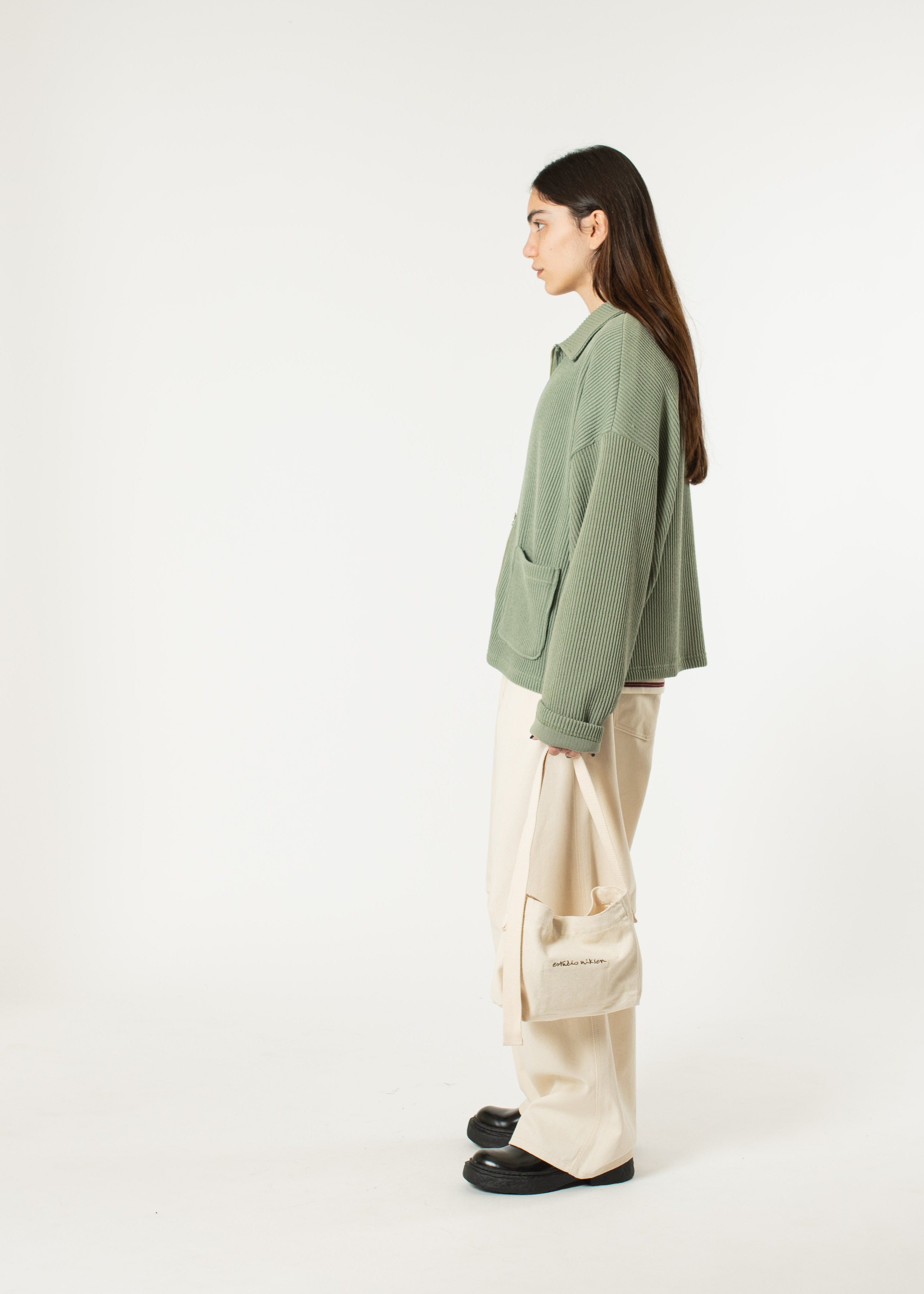 Double-zip Pocket Sweater – Estudio Niksen
