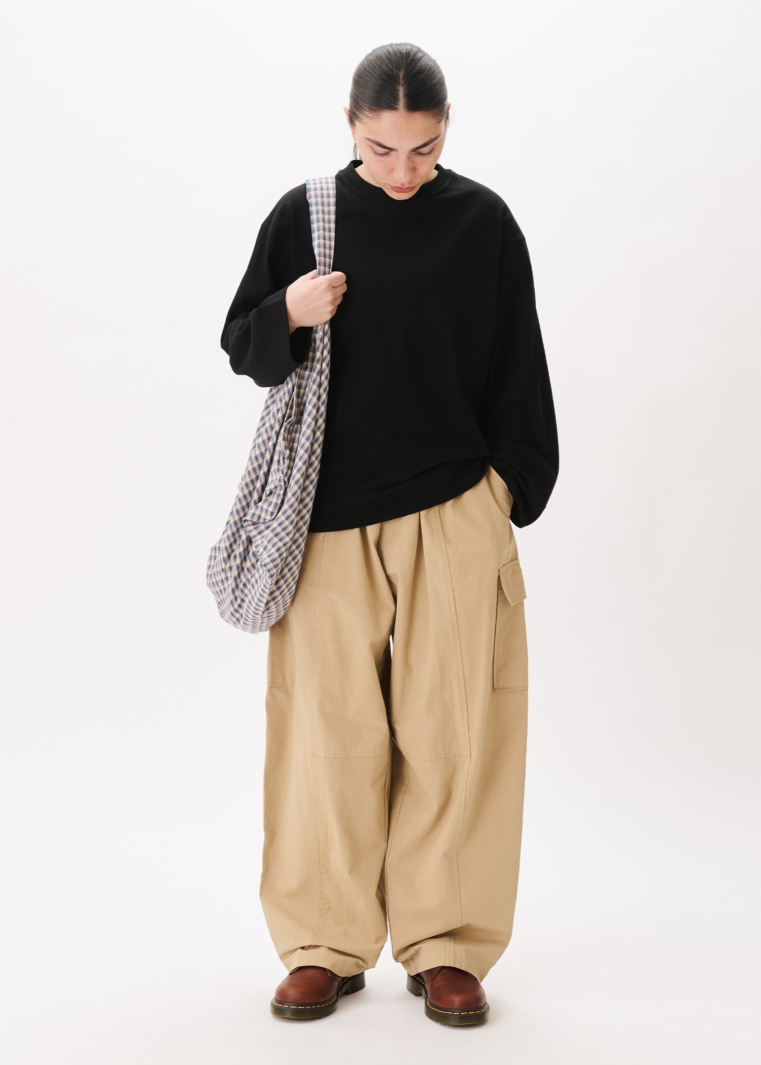 Pantalon large cargo Signature 