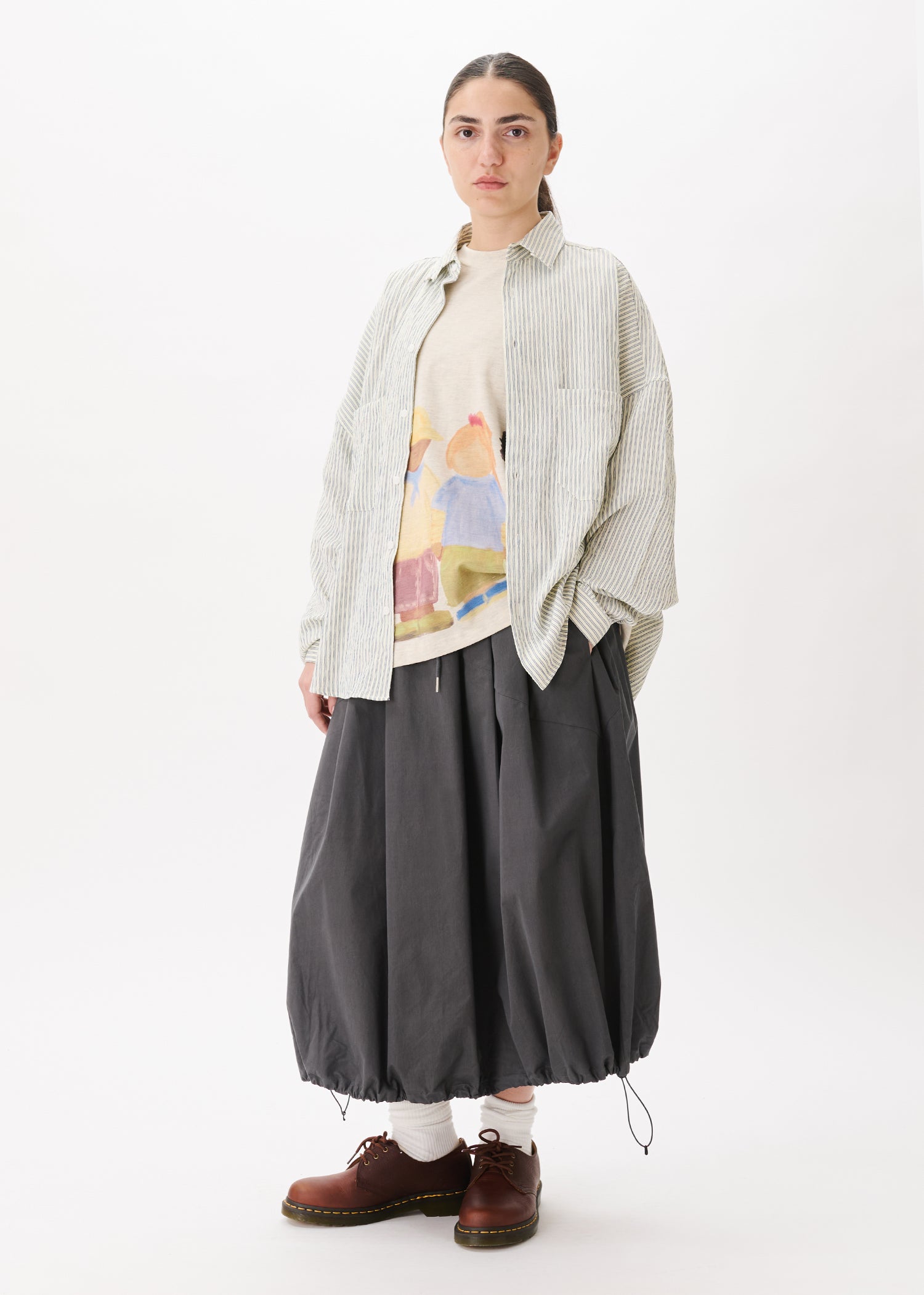 Pintuck Balloon Skirt – Estudio Niksen
