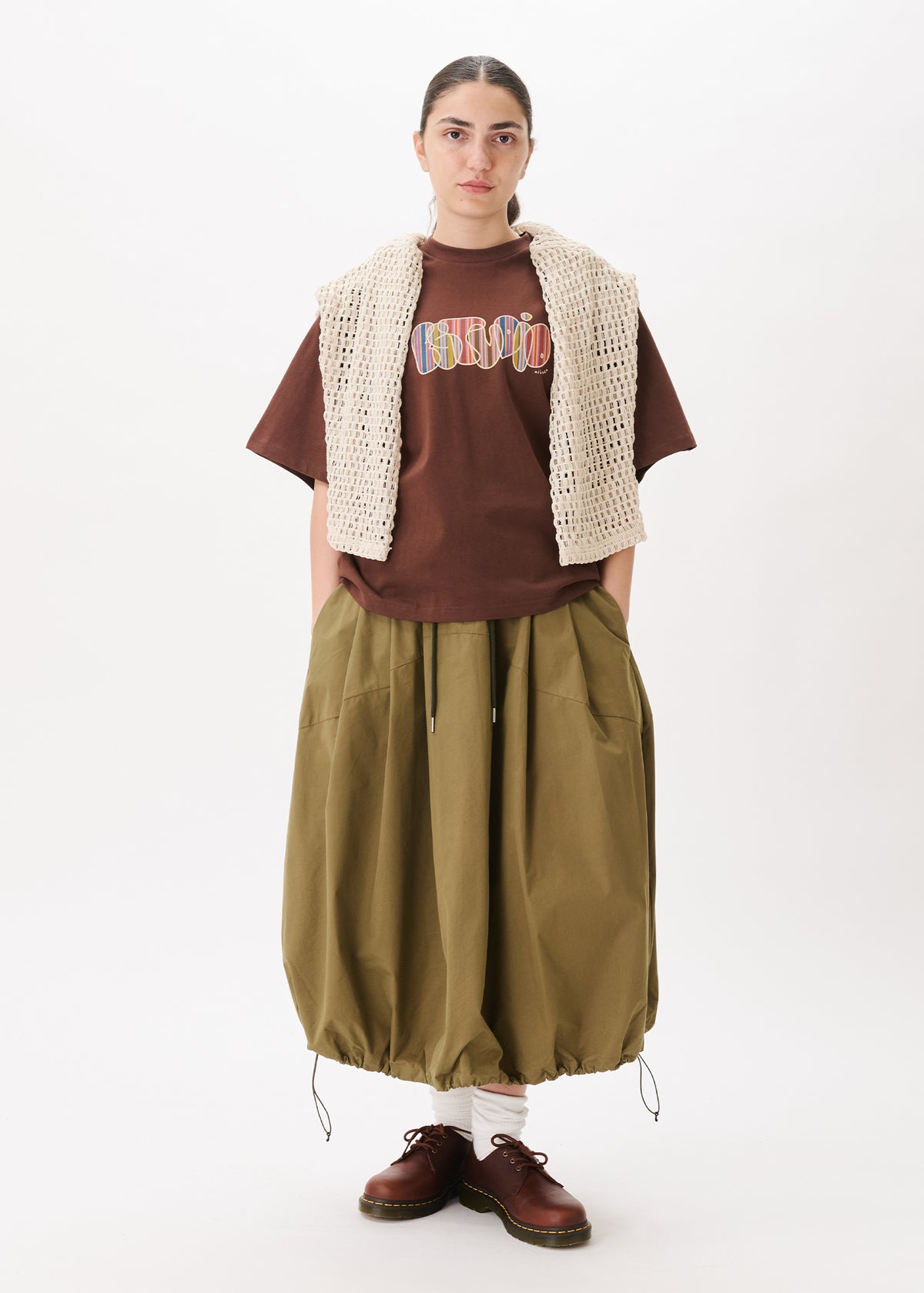 Pintuck Balloon Skirt – Estudio Niksen
