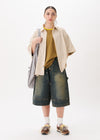 Shortsleeve Pleated Shirt