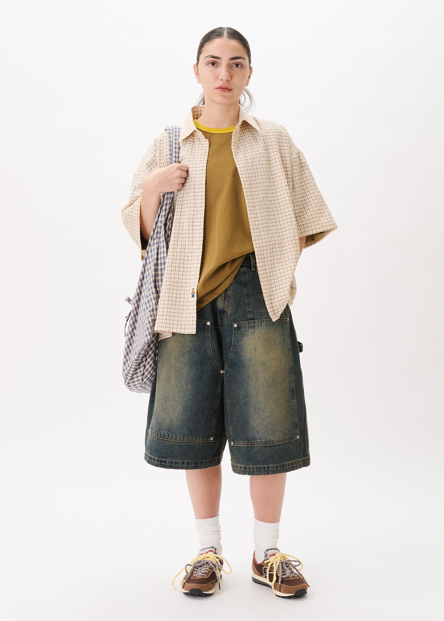 Shortsleeve Pleated Shirt