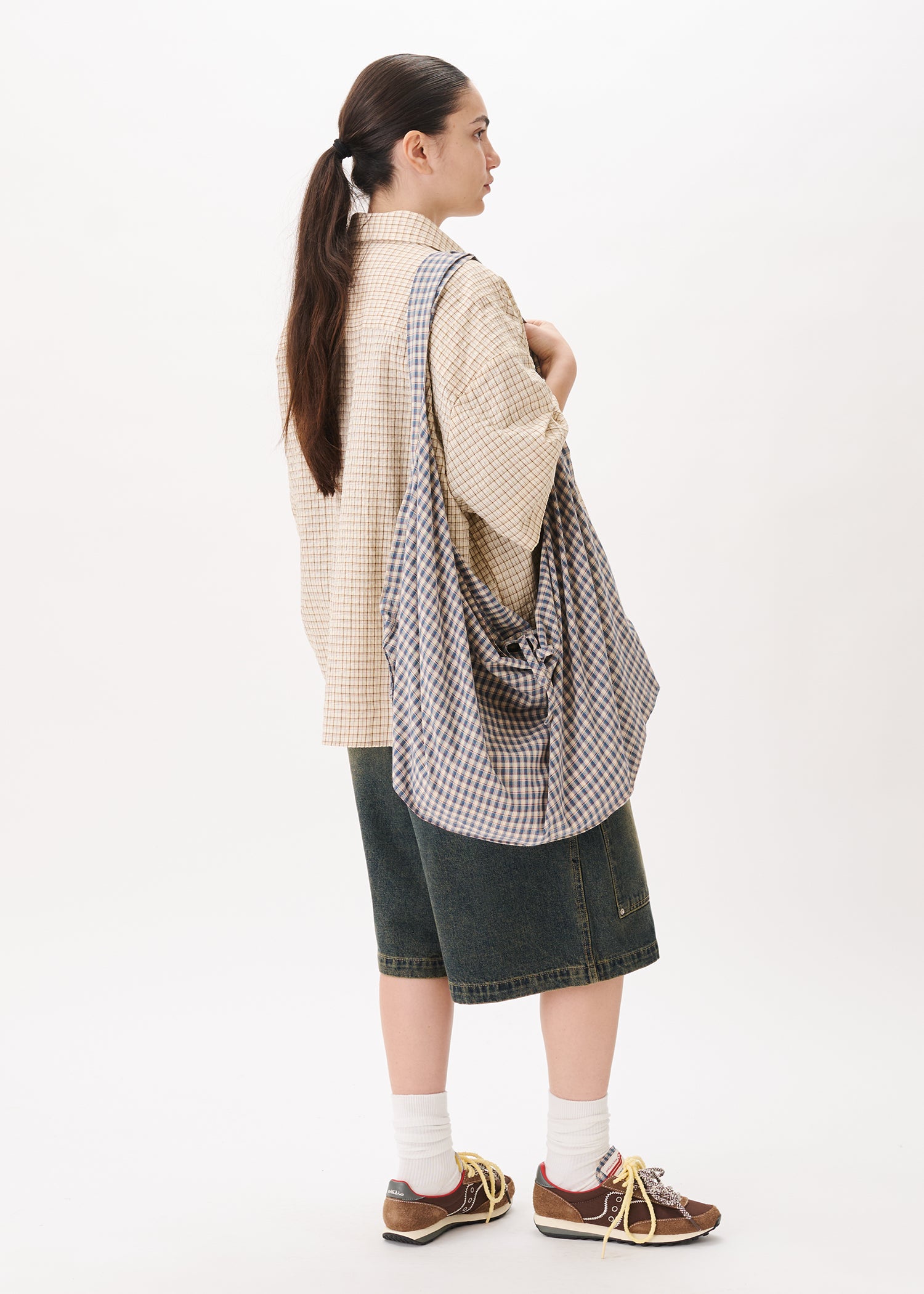 Shortsleeve Pleated Shirt