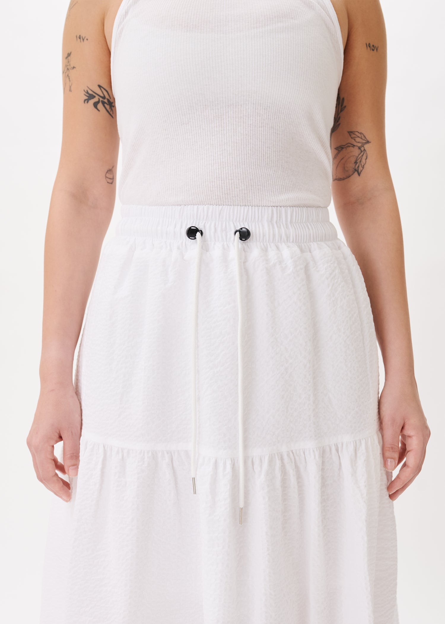 Tiered Wind Skirt