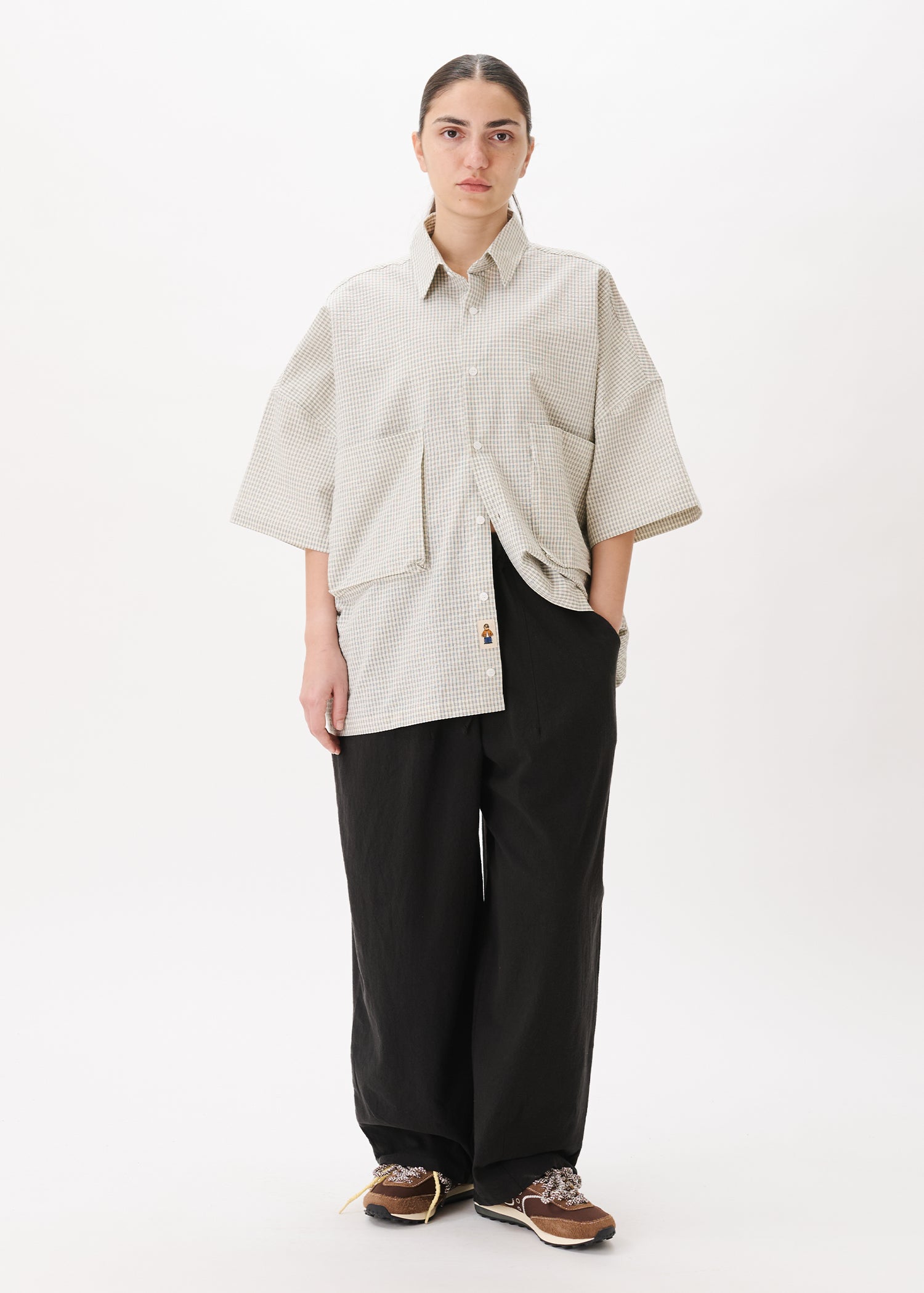 Chemise ample à deux poches