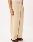 Back Pleat Corduroy Pants