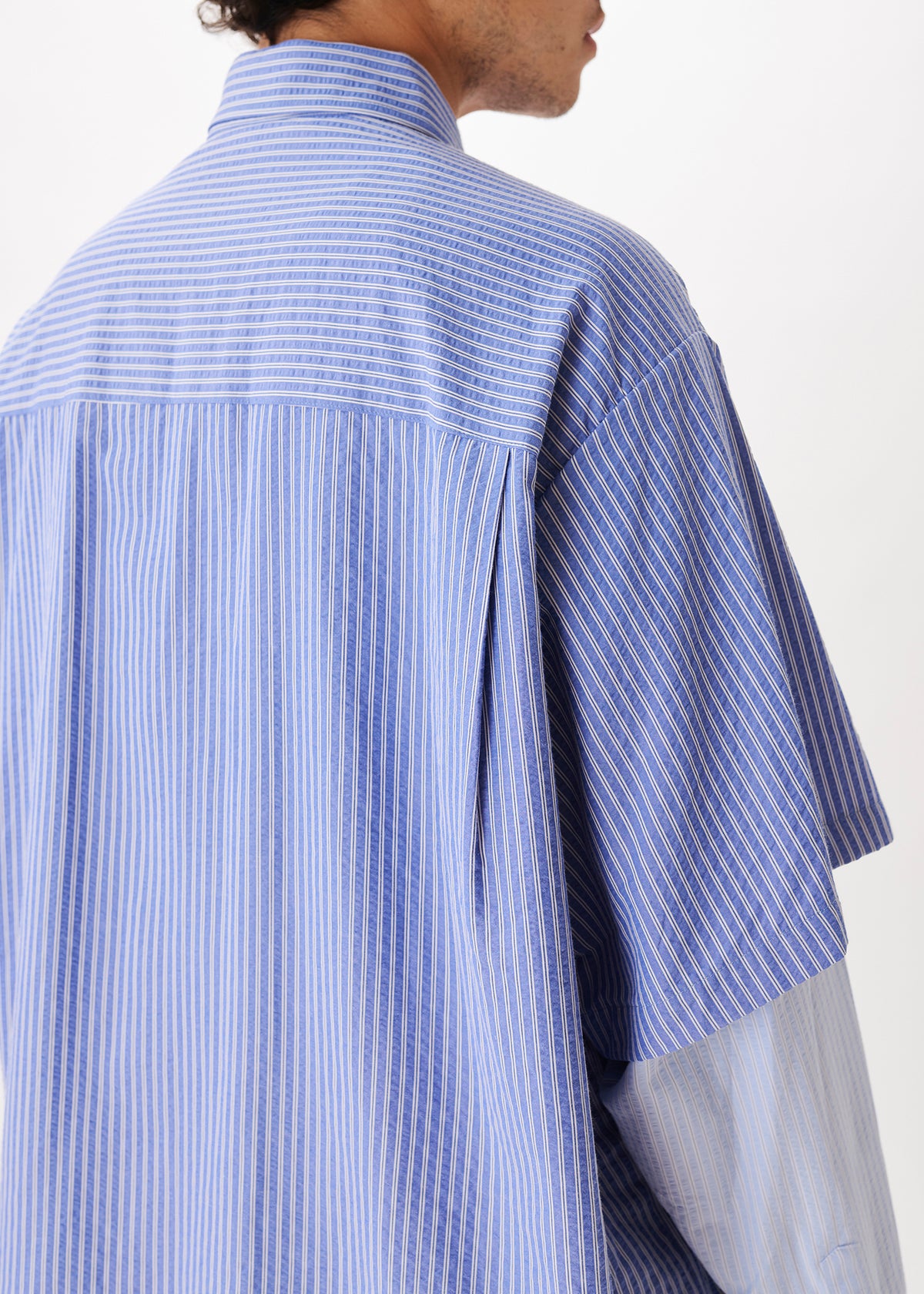 Button Up Layered Shirt