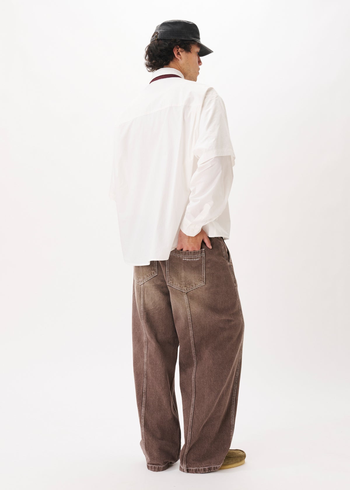 Button Up Layered Shirt