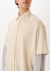 Button Up Layered Shirt