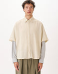 Button Up Layered Shirt