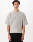 Cropped Waffle Tee