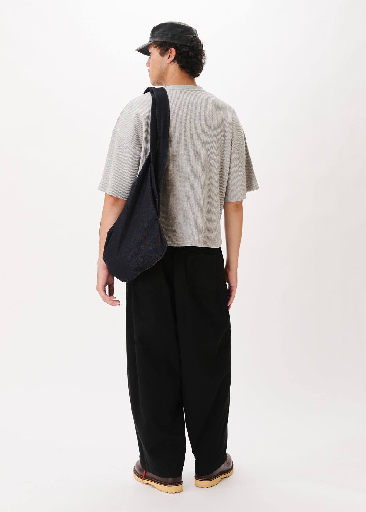 Cropped Waffle Tee