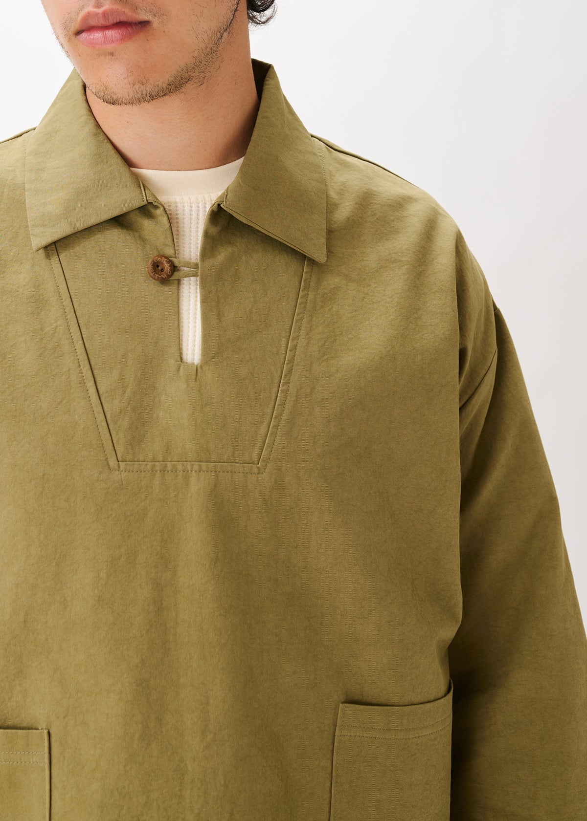 Fisherman Button Overshirt