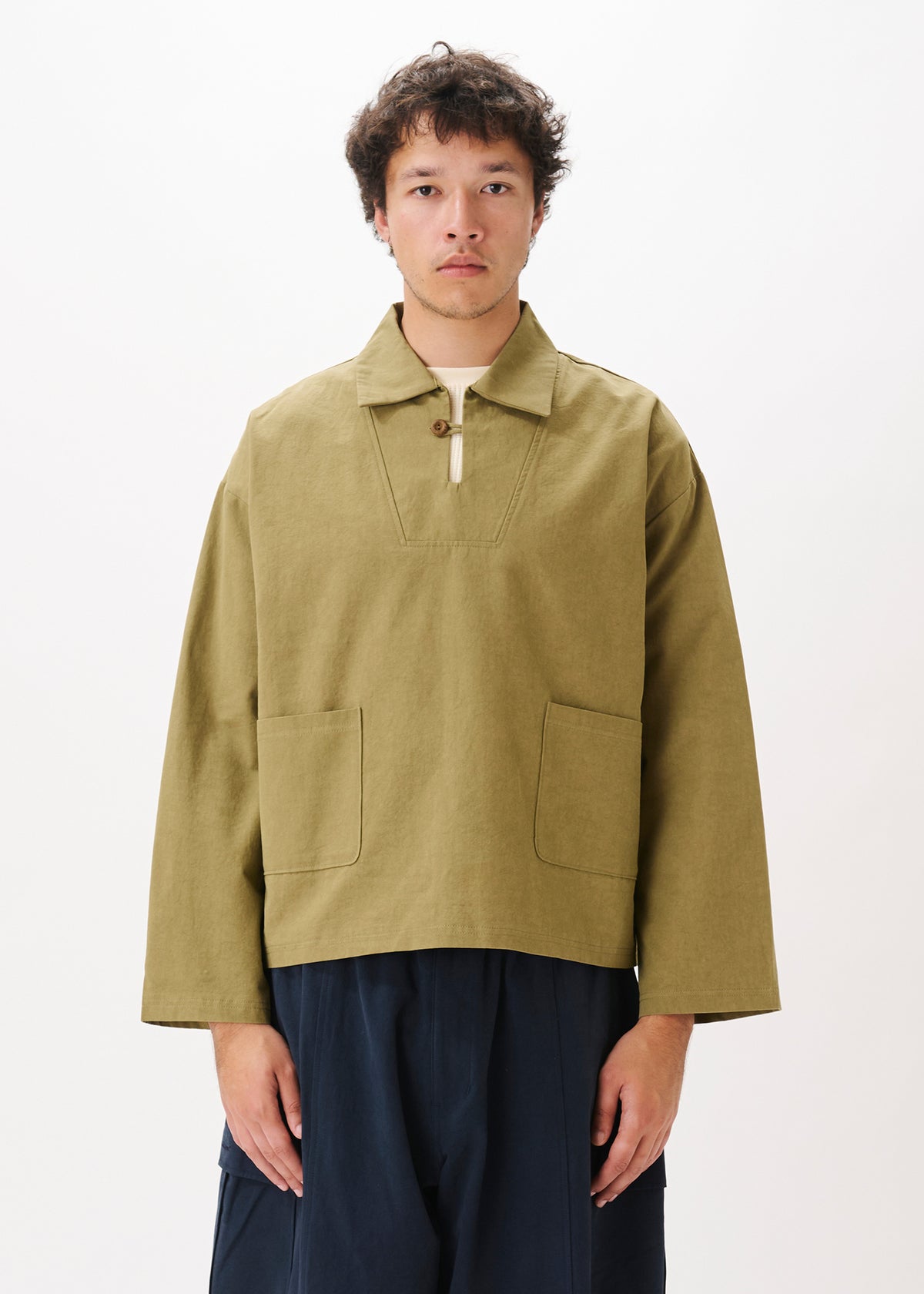 Fisherman Button Overshirt