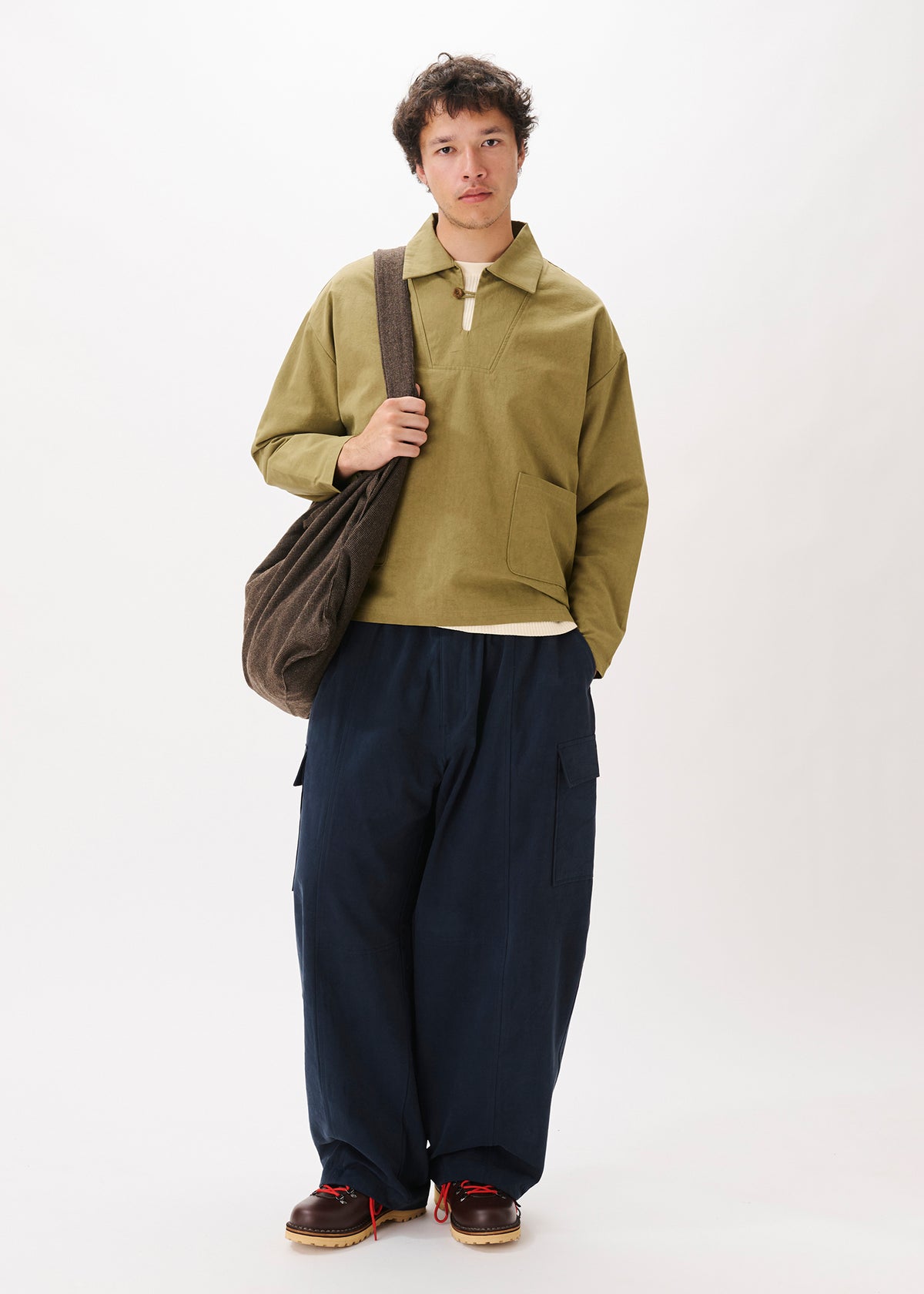 Fisherman Button Overshirt