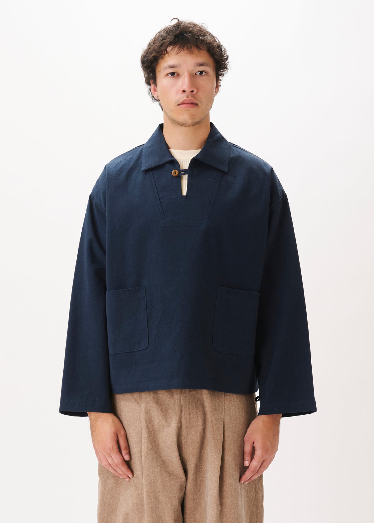 Fisherman Button Overshirt