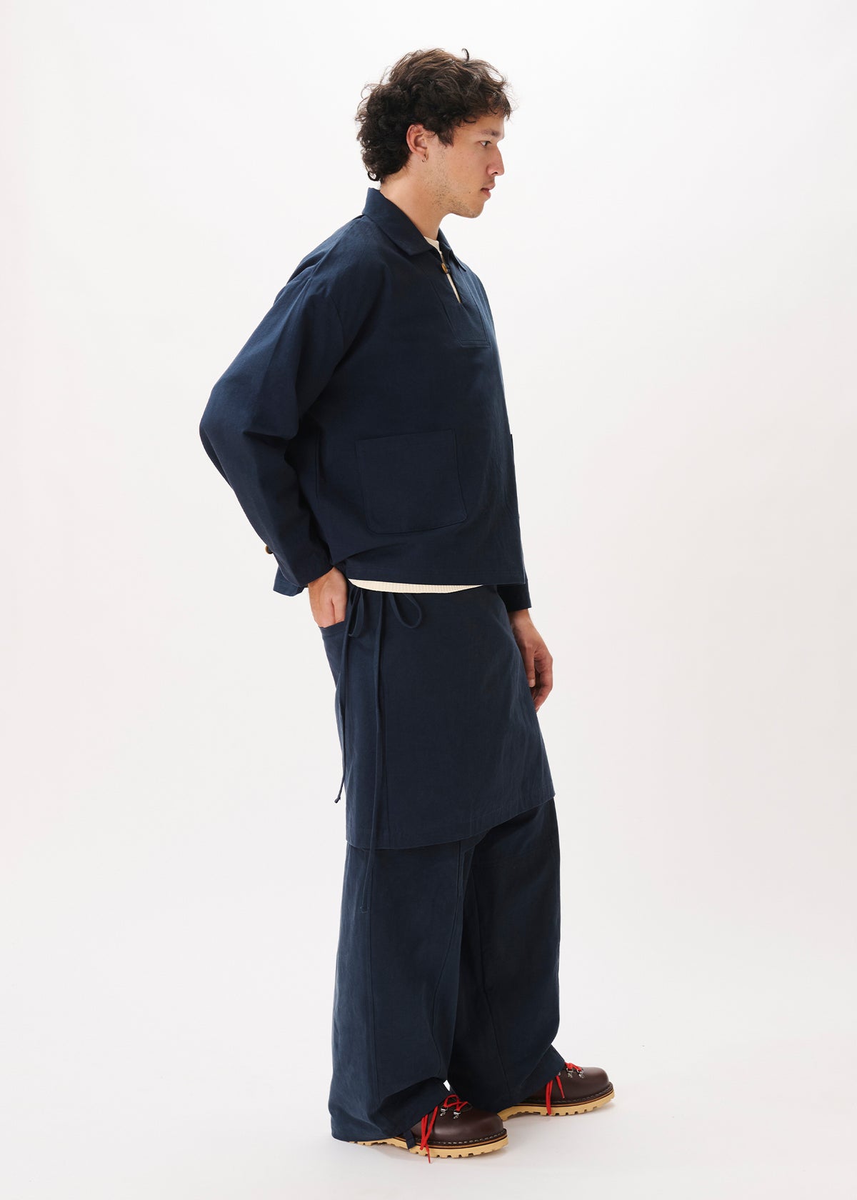 Fisherman Button Overshirt