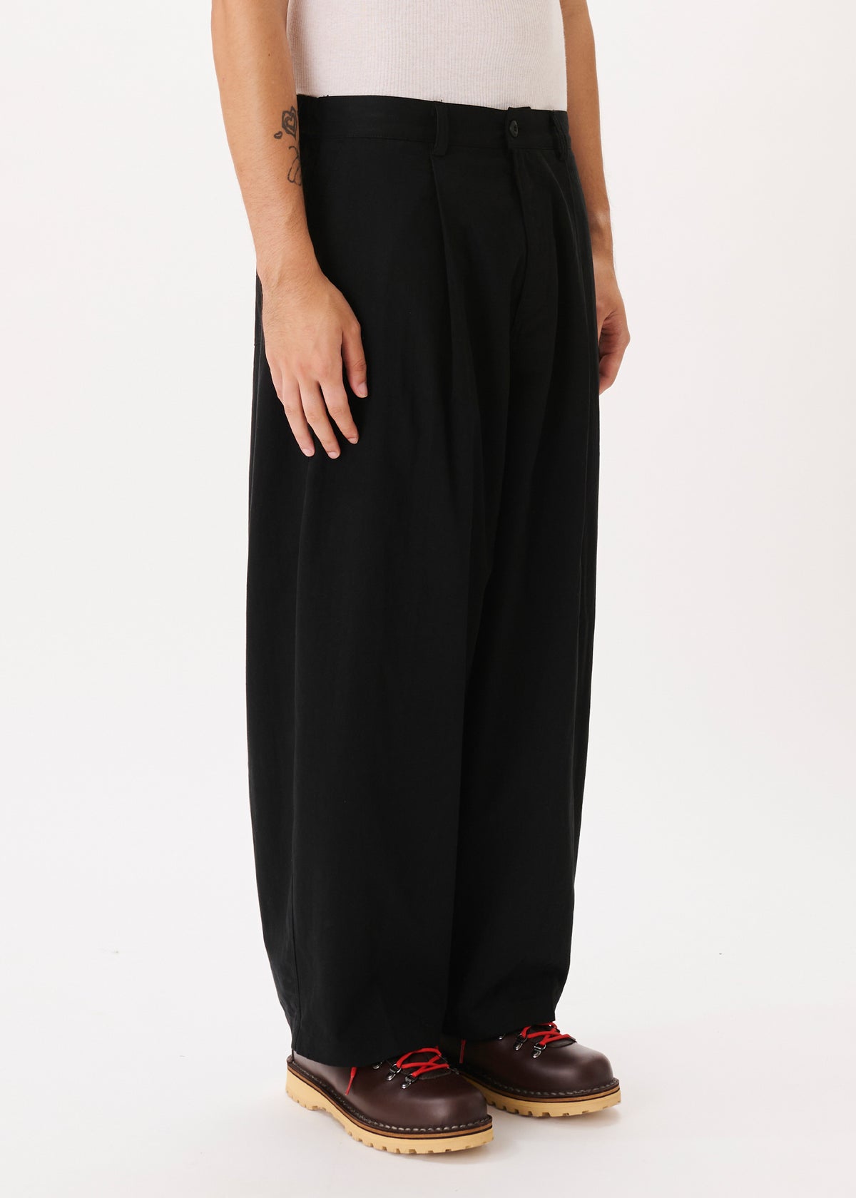 Herringbone Balloon Trousers
