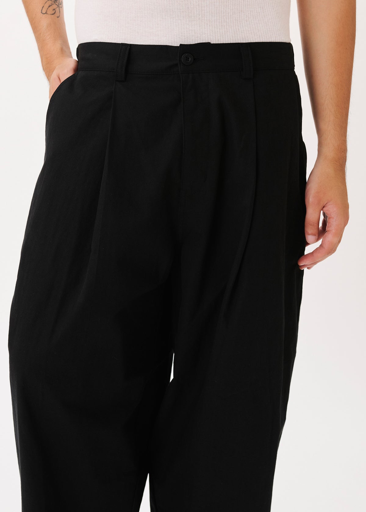 Herringbone Balloon Trousers