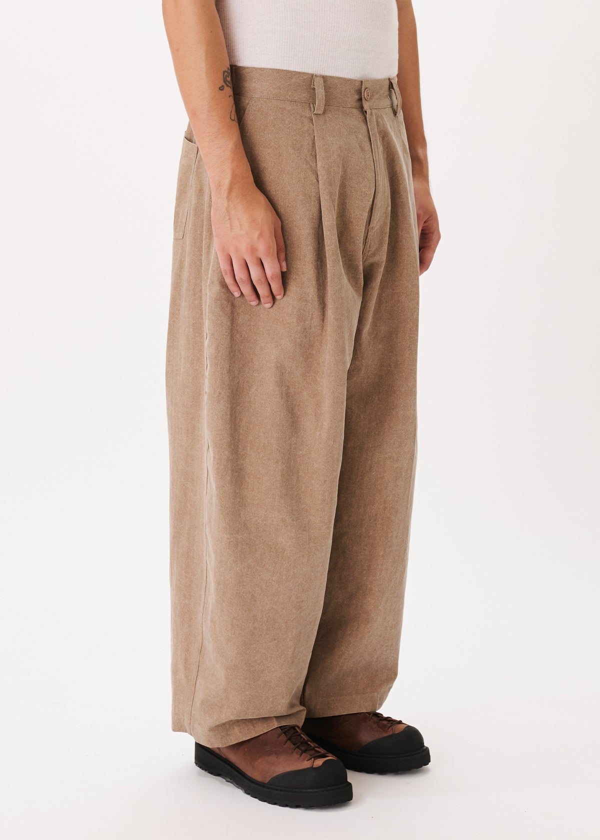 Herringbone Balloon Trousers