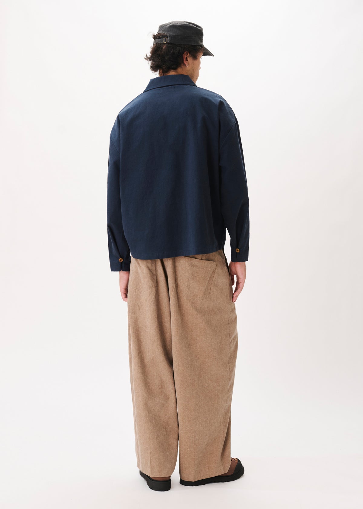 Herringbone Balloon Trousers