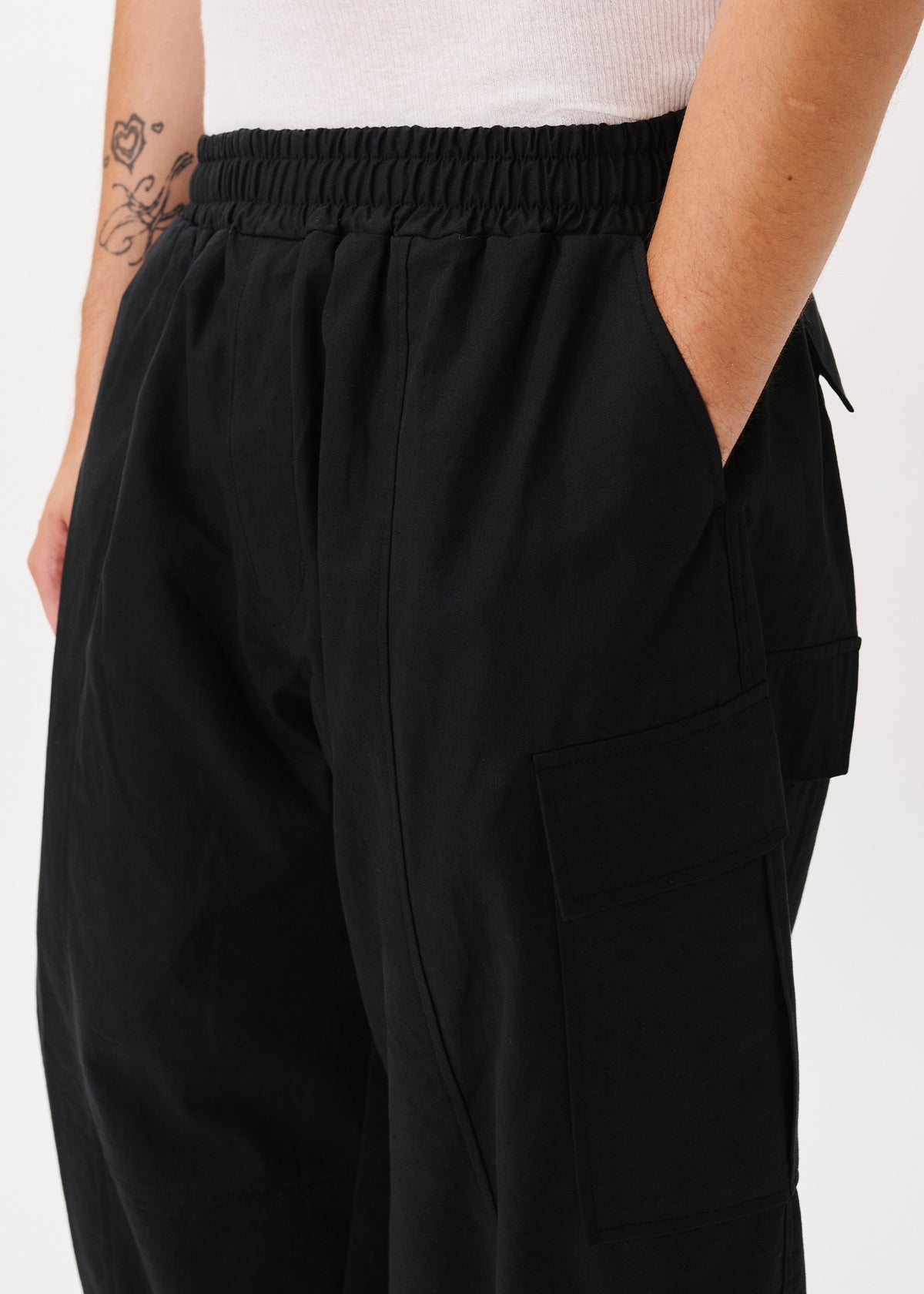 Pantalon cargo à grandes poches