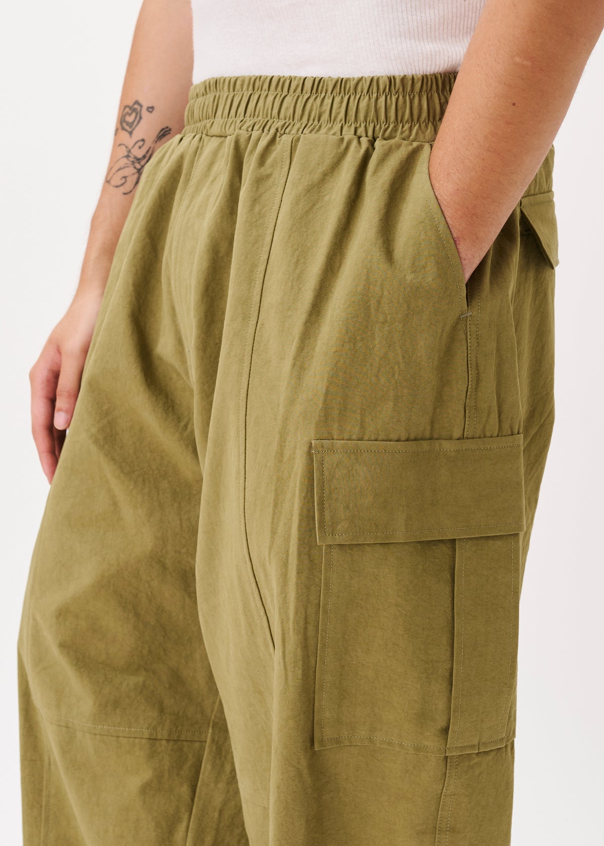 Panelled Cargo Pants