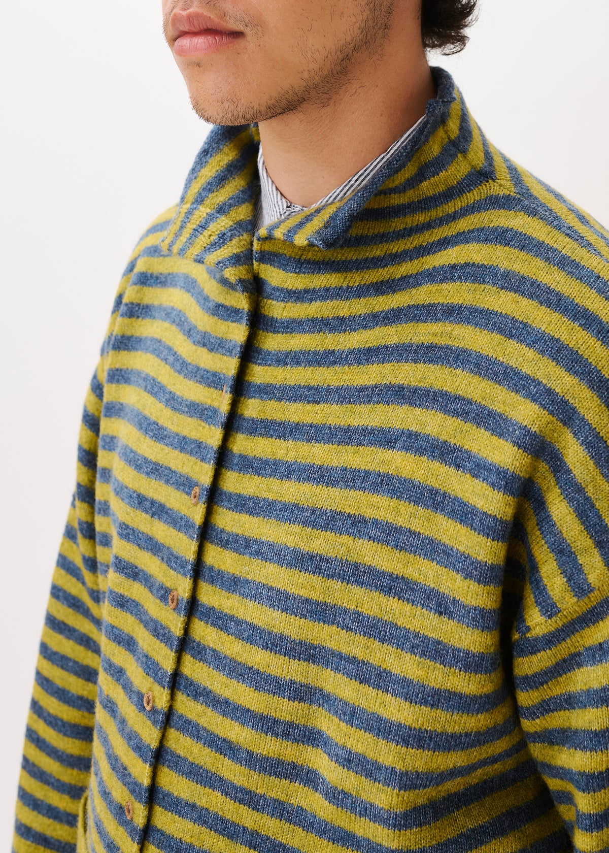 Stripe Pocket Cardigan