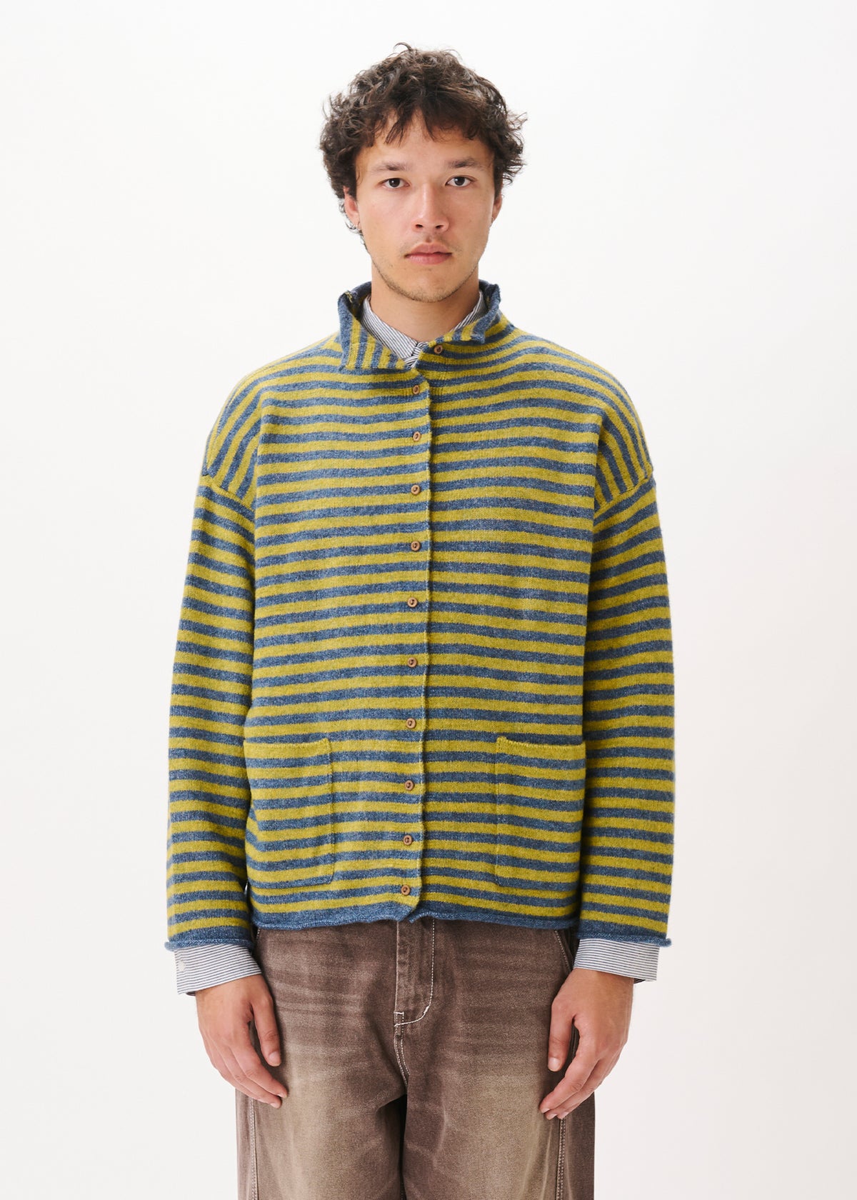 Stripe Pocket Cardigan