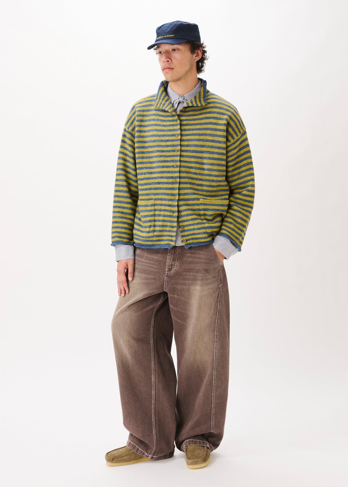 Stripe Pocket Cardigan