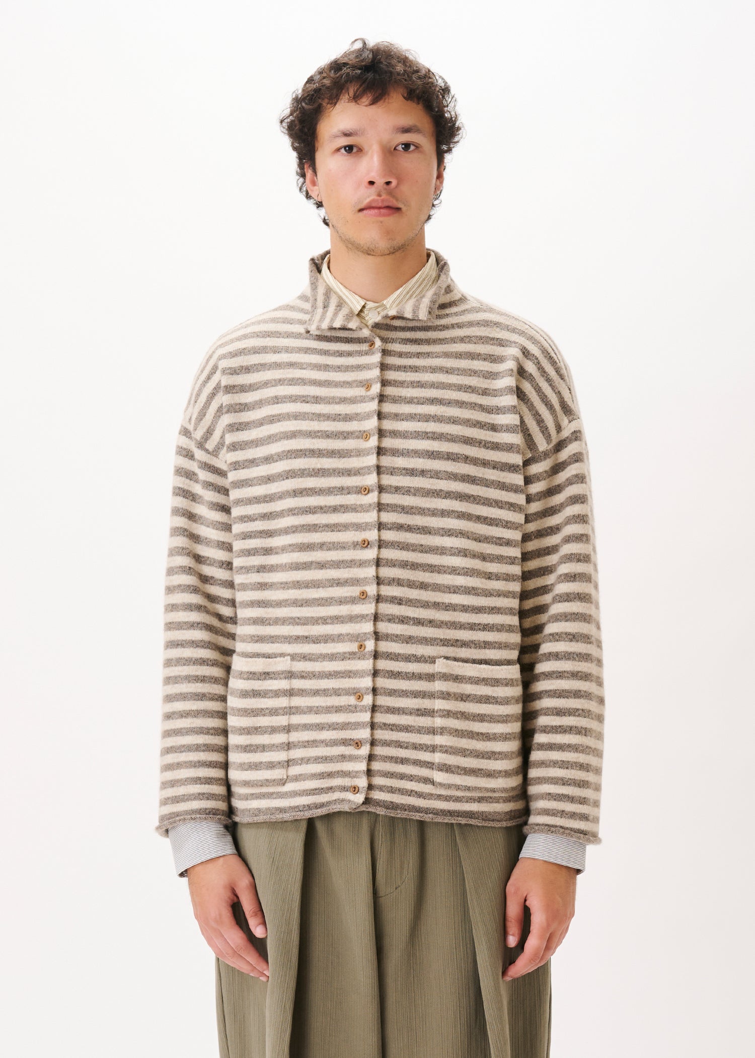 Cardigan Rayé 