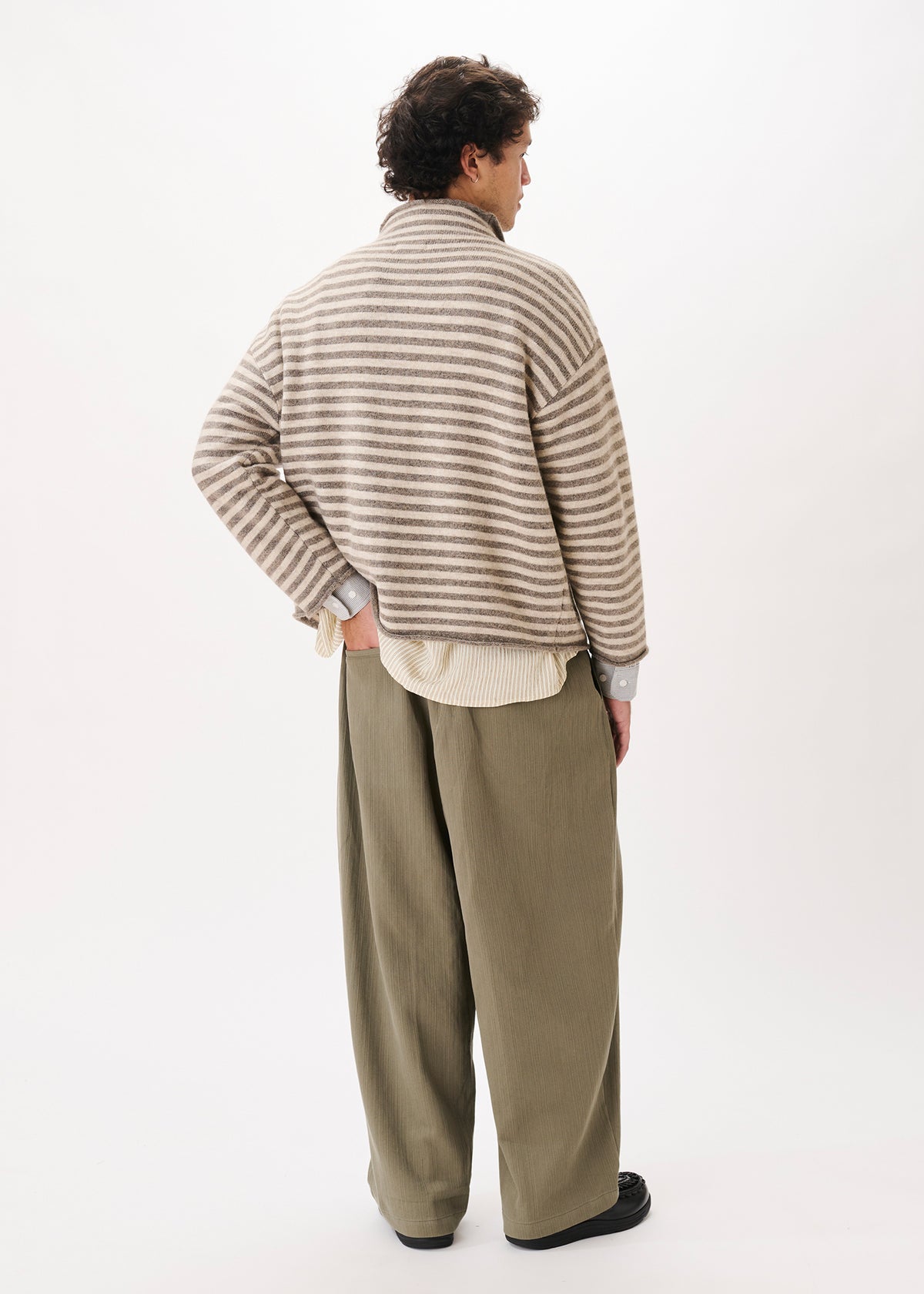 Stripe Pocket Cardigan