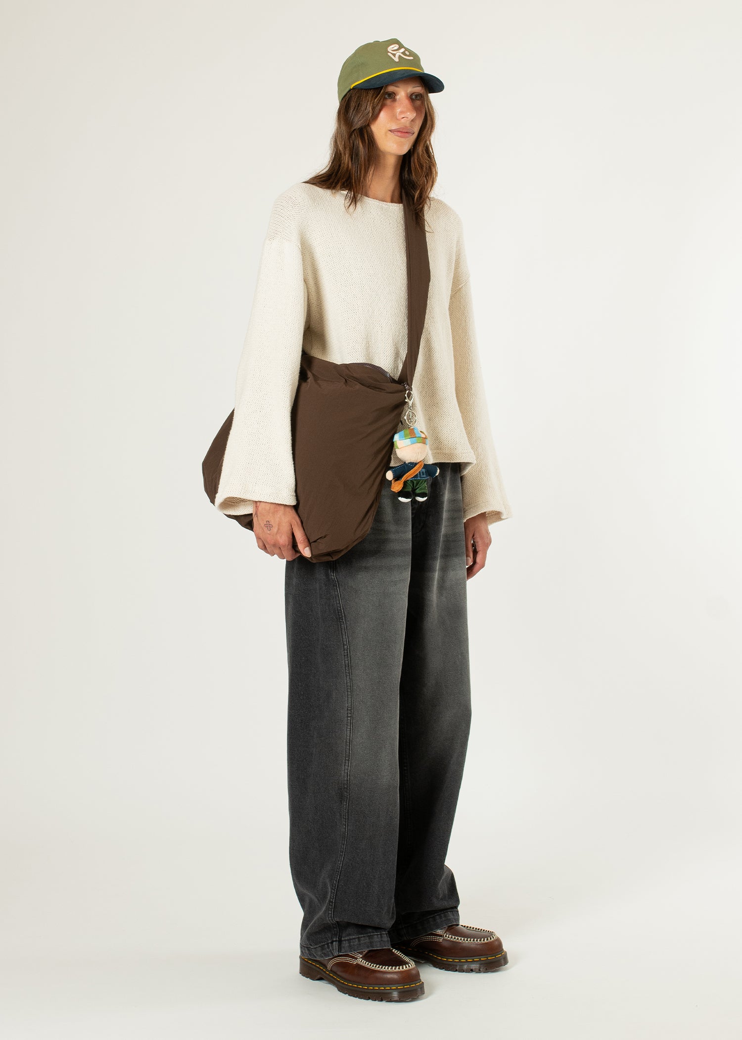 estudio niksen ダークデニム ワイドパンツ Raw Denim In-stitch Jeans – Estudio Niksen