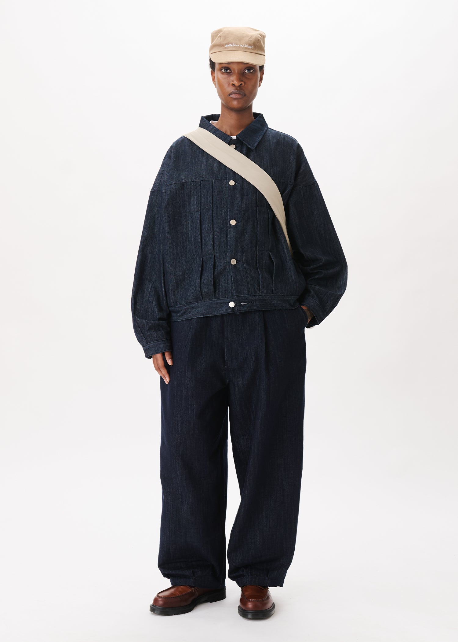 Jeans Pintuck Balloon