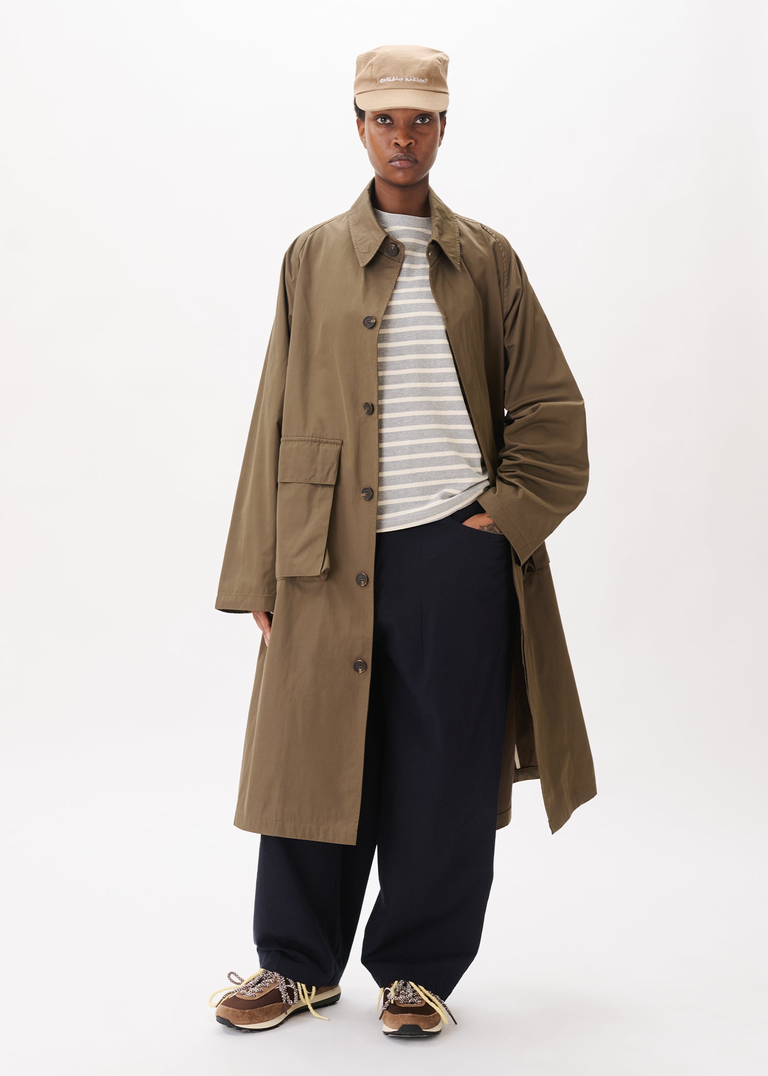 Manteau à poches Mac