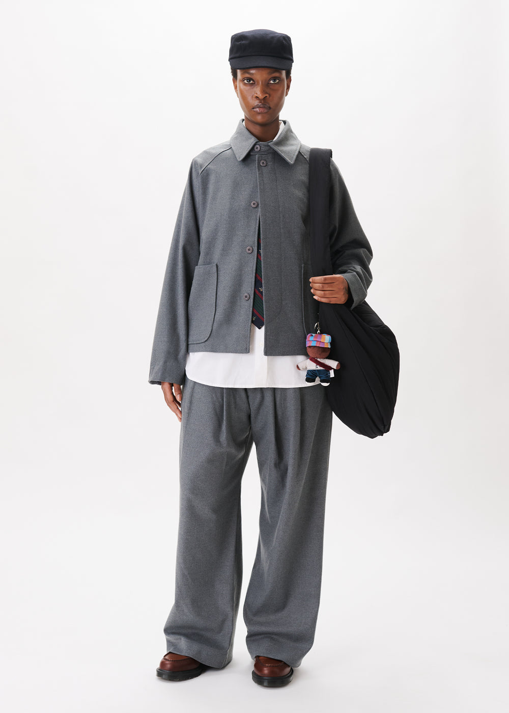 Pintuck Maxi Trousers