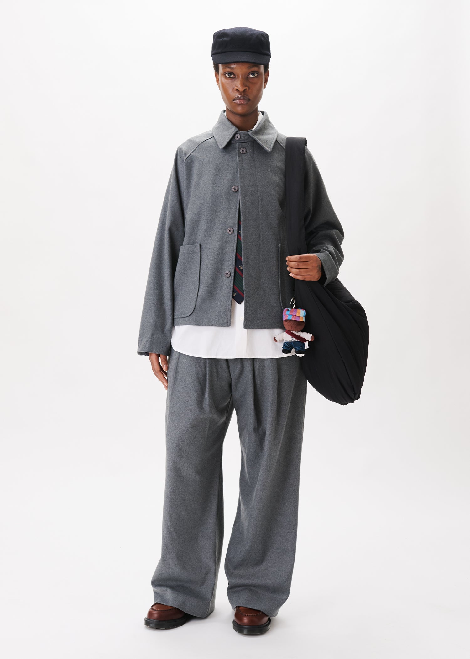 Pintuck Maxi Trousers