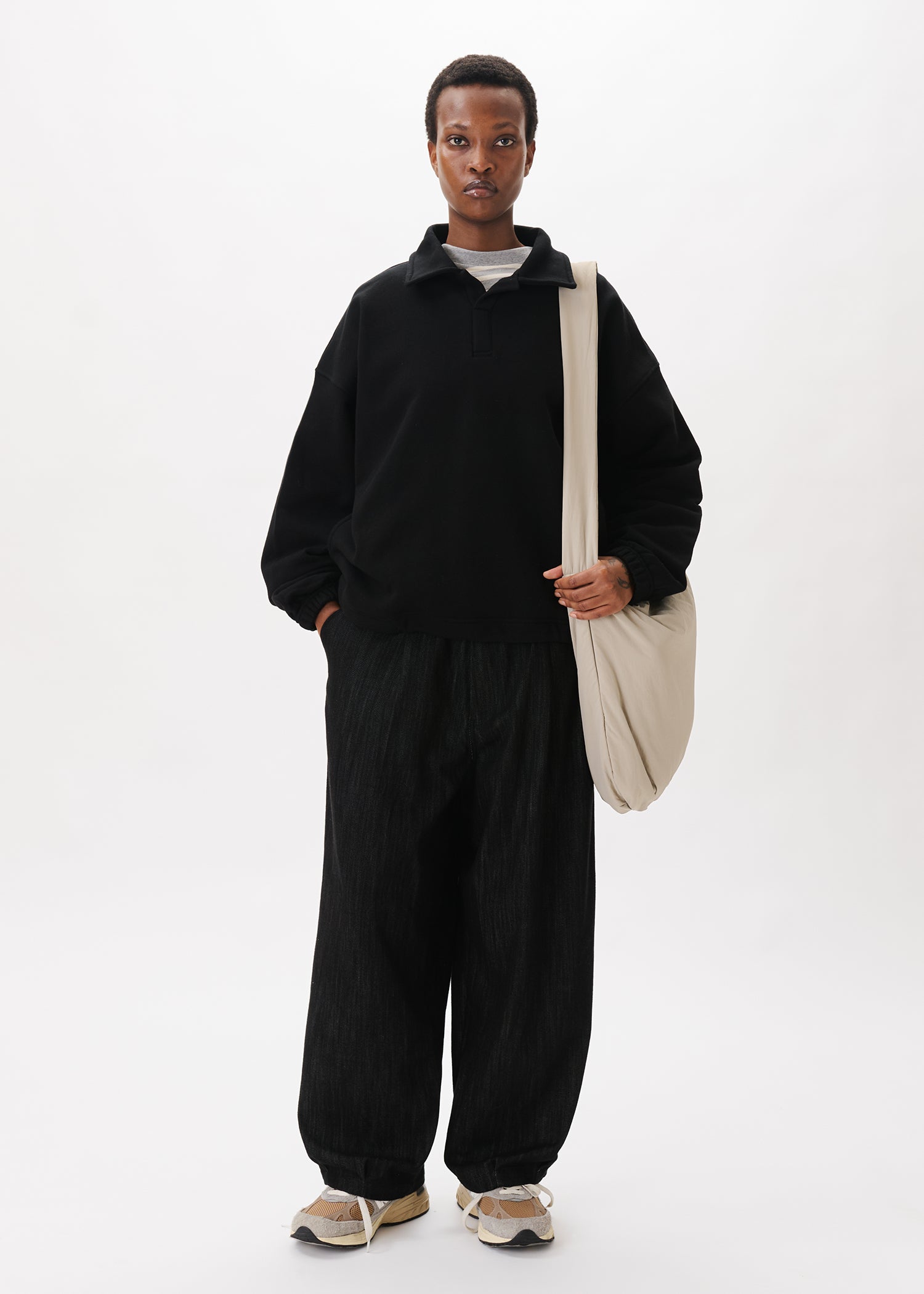 Estudio Niksen ニットポロ　セーター Polo Crewneck Sweater – Estudio Niksen