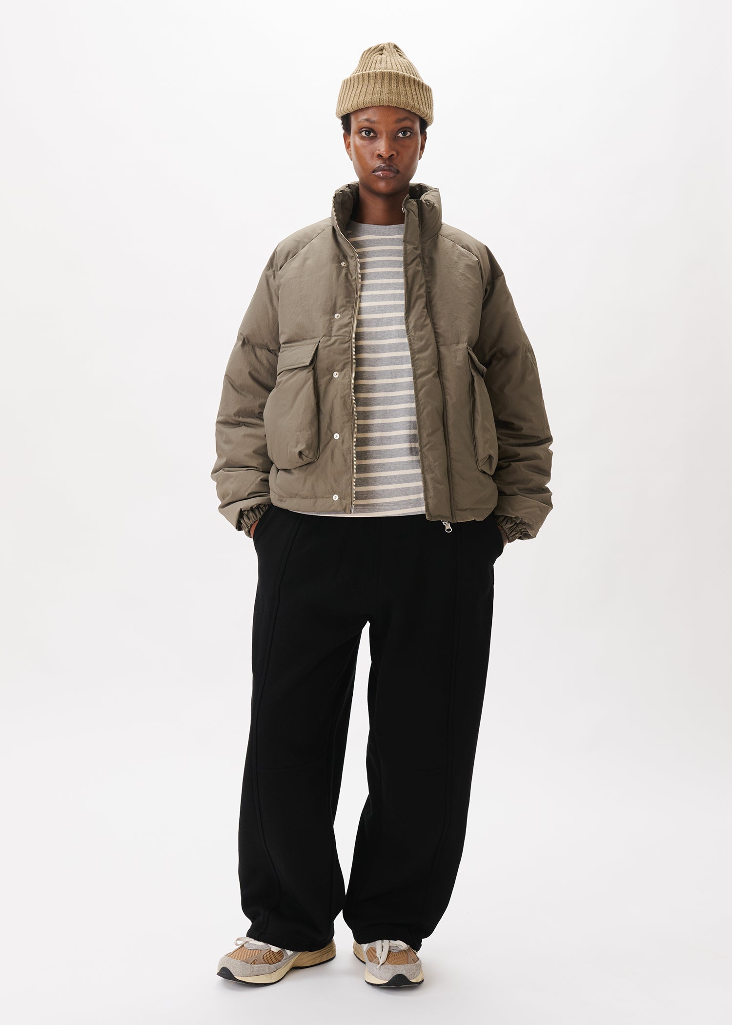 Raglan Puffer Jacket