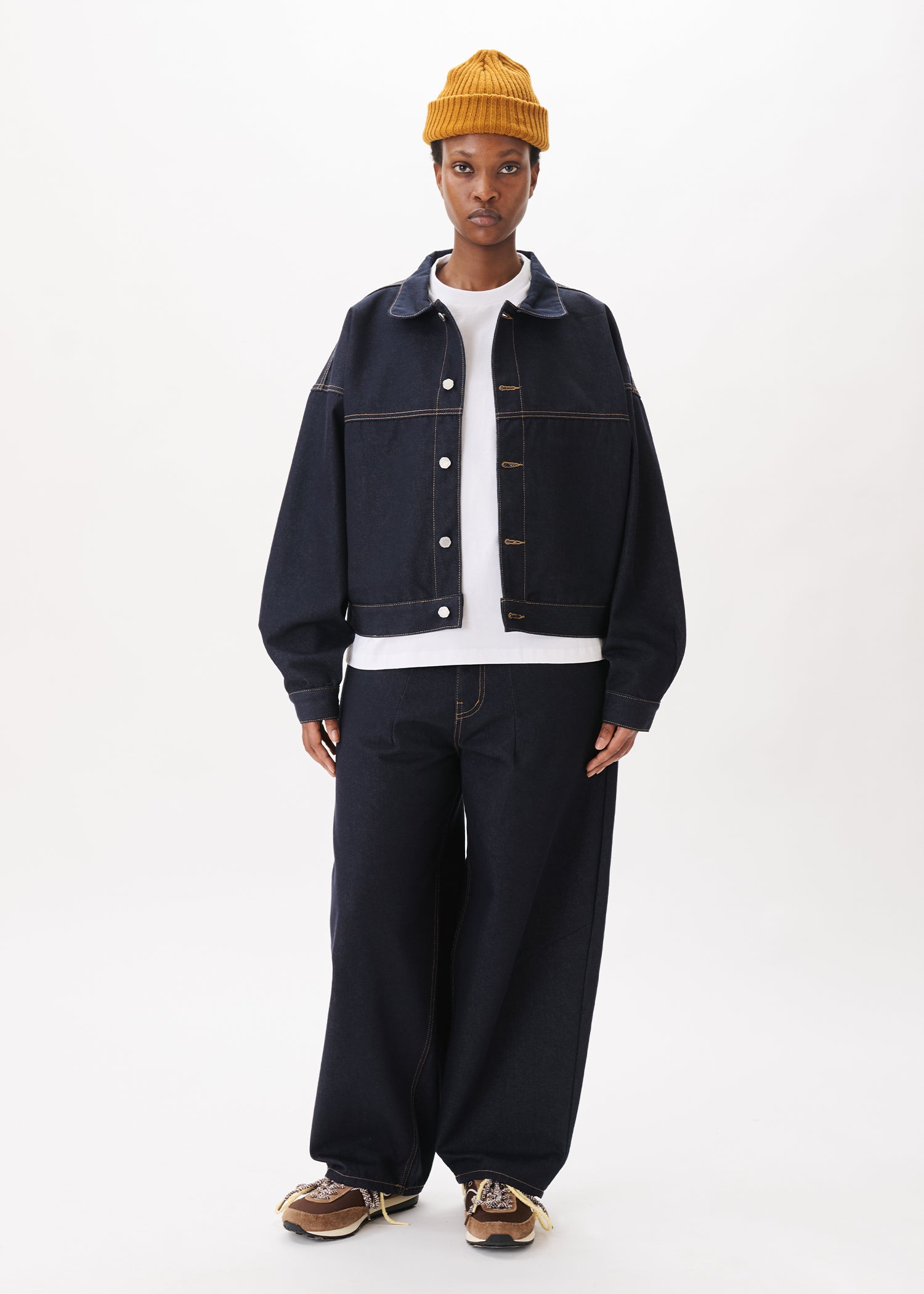 Raw Denim Balloon Jeans