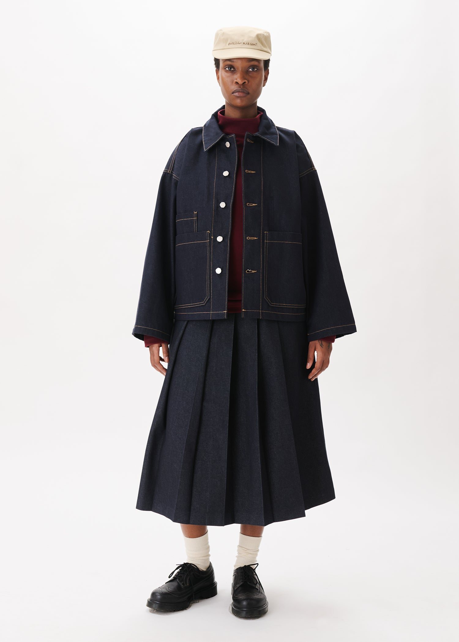 Raw Denim Chore Jacket – Estudio Niksen