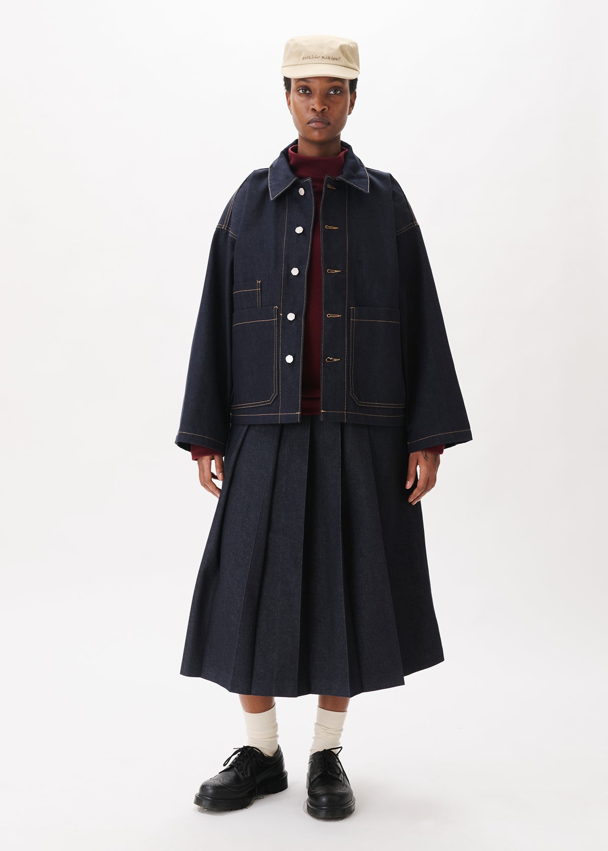 Raw Denim Chore Jacket – Estudio Niksen