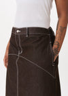 Raw Denim In-stitch Skirt