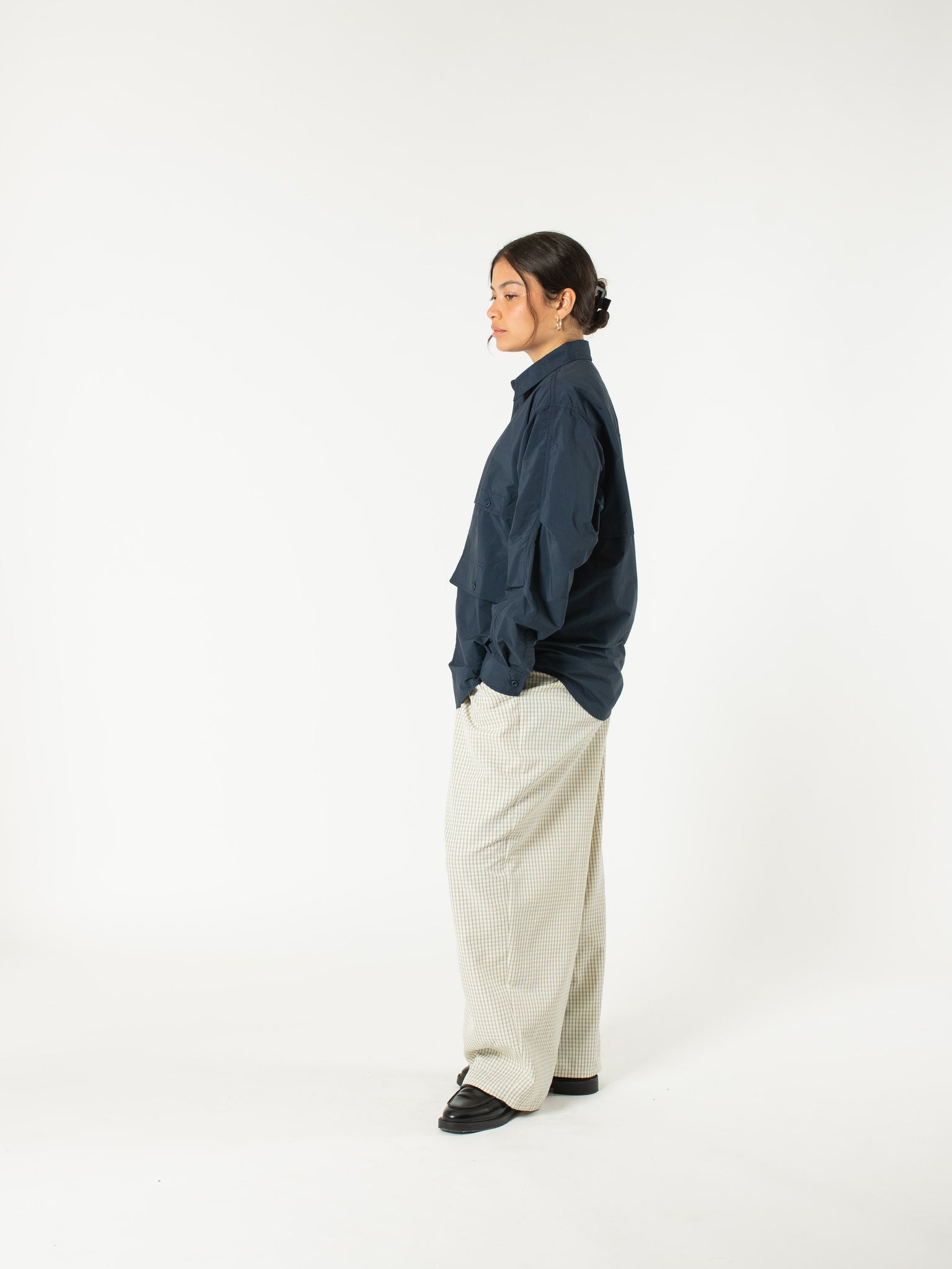 Four-Pocket Nylon Shirt