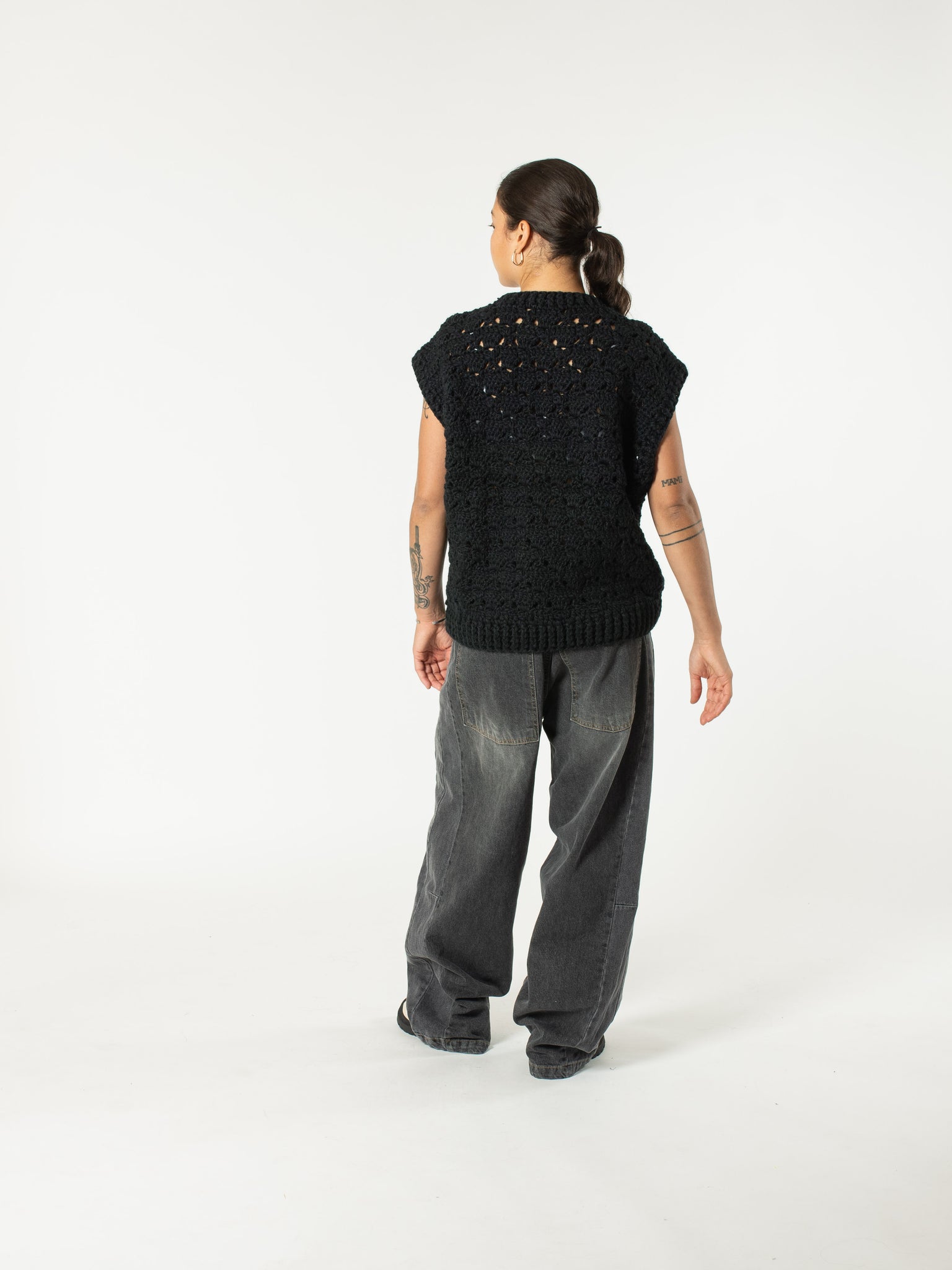 Vest sans manches Crochet