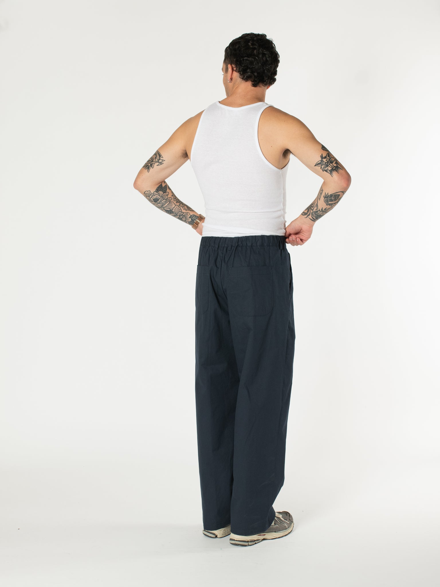 Light Pleated Trousers
