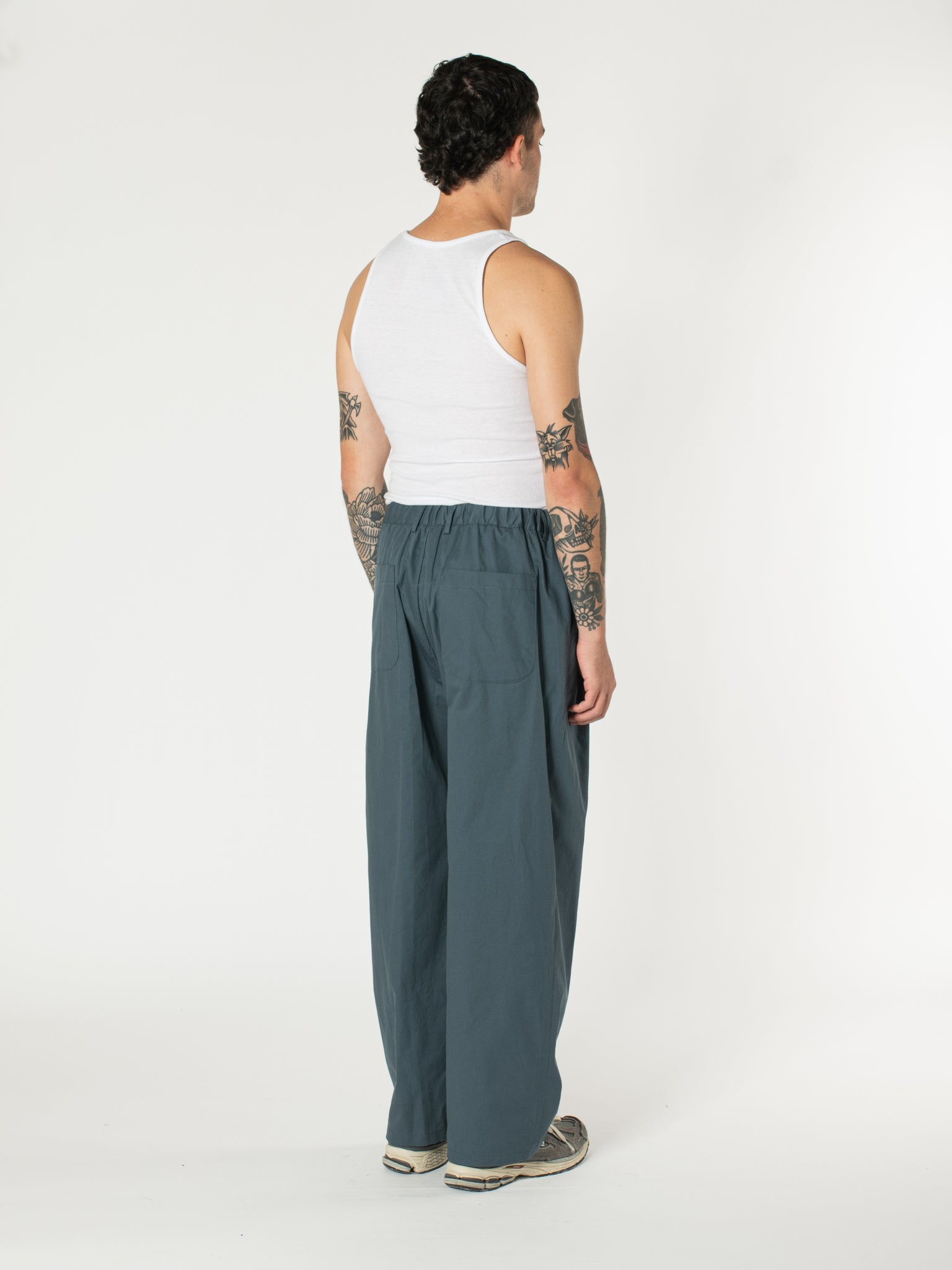Light Pleated Trousers