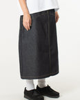Raw Denim In-stitch Skirt