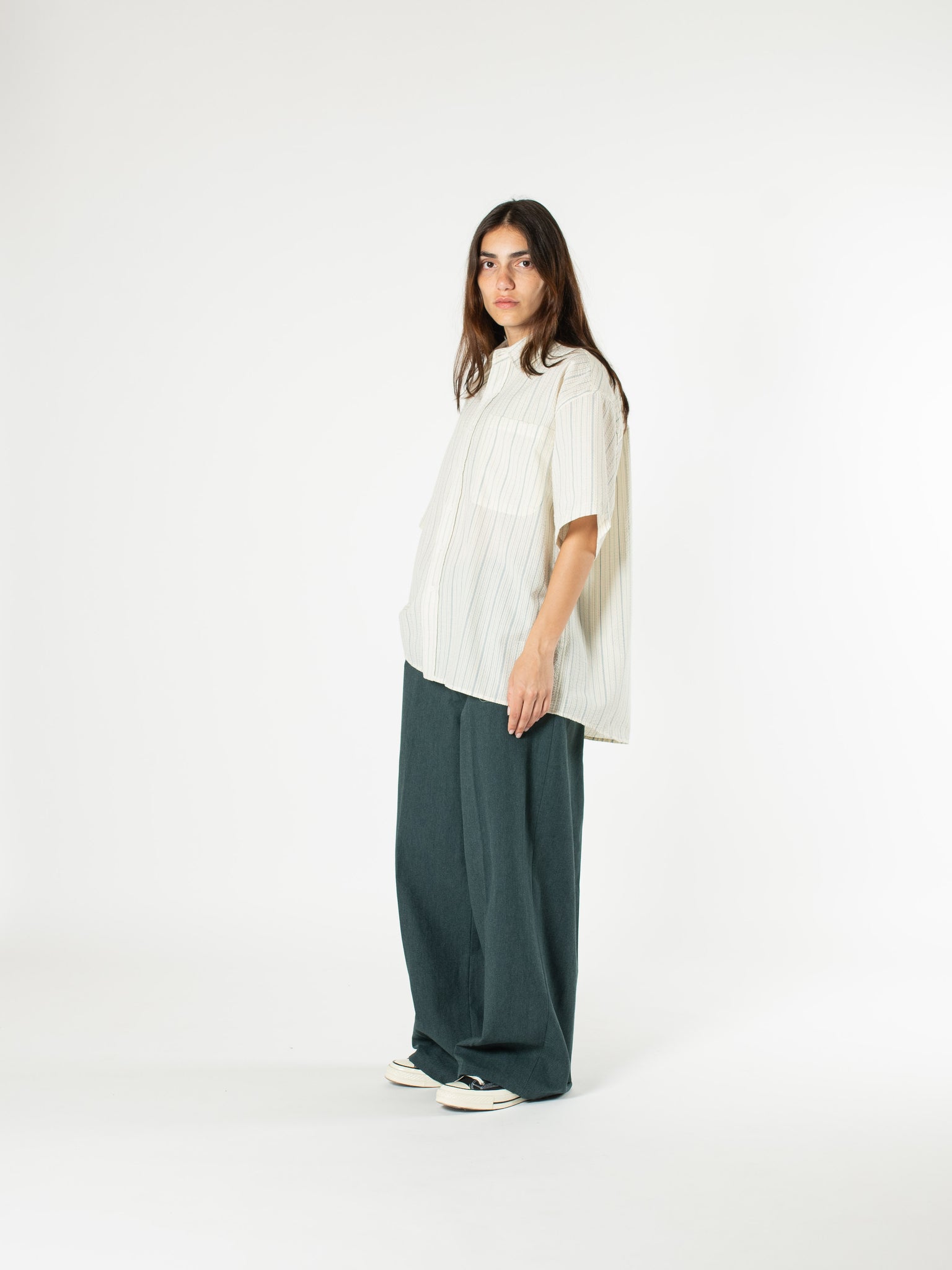 Wide-leg Trousers